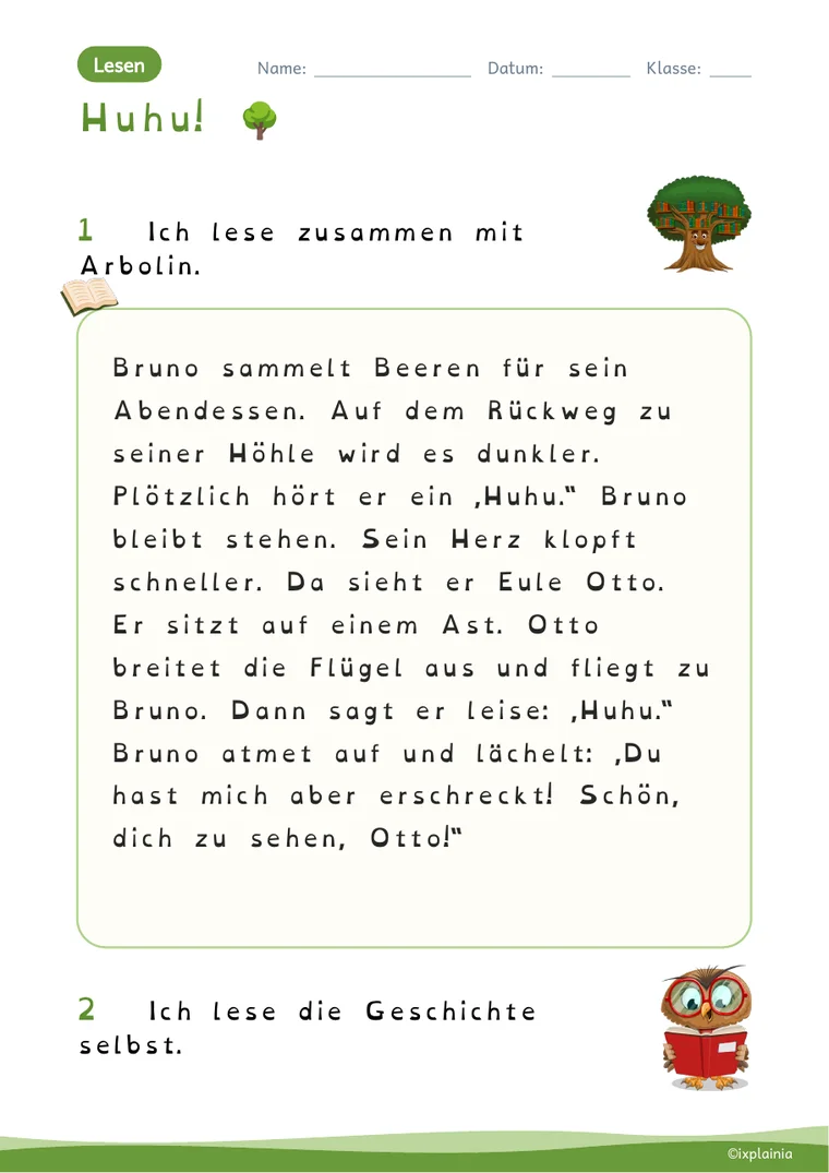 Lesen: Dyslexie-Schrift